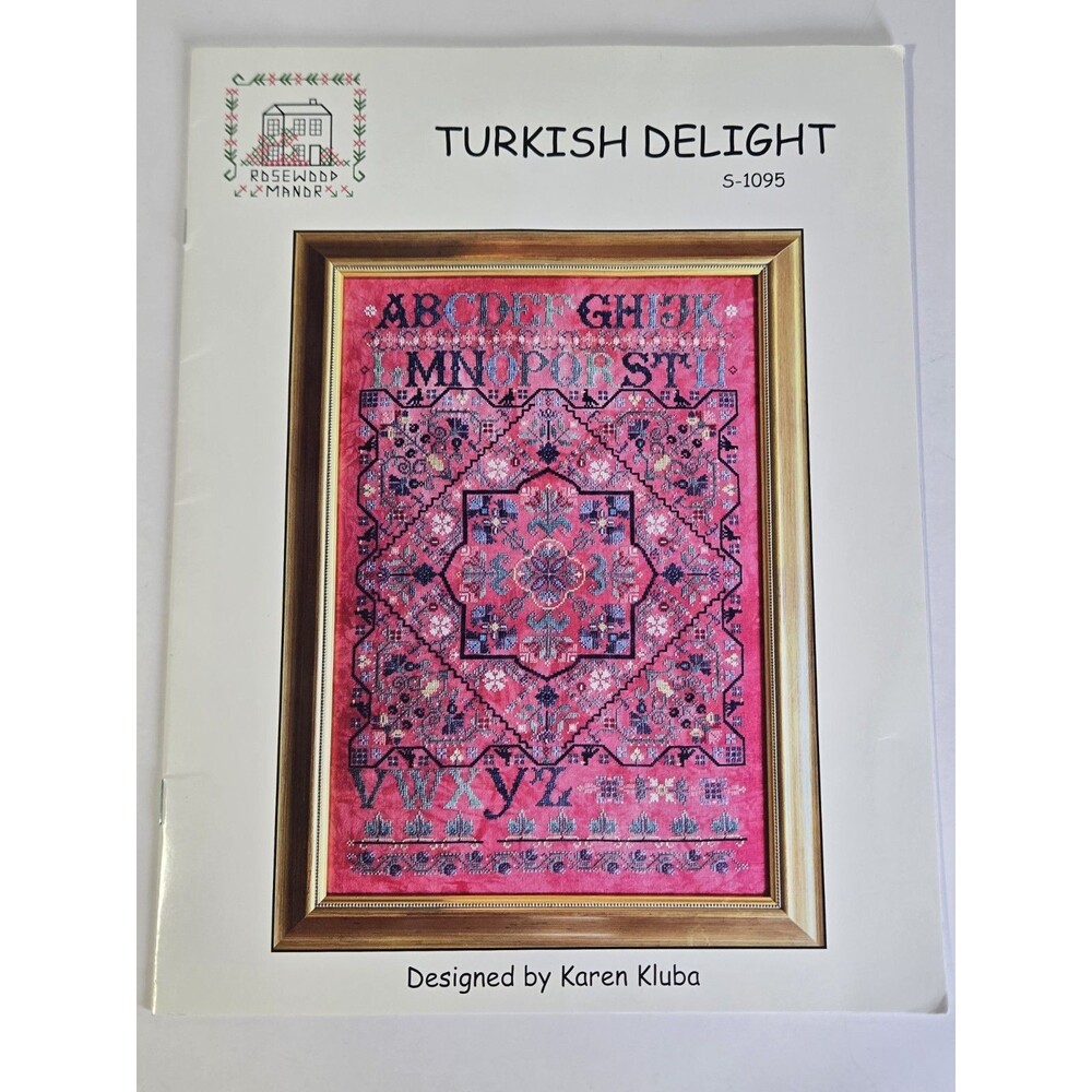 Rosewood Manor Turkish Delight S-1095 Cross Stitch Pattern Karen Kluba 2019